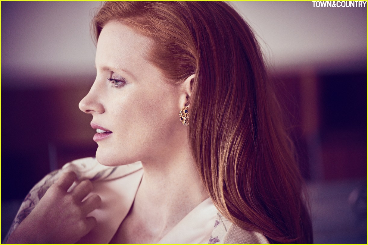 jessica chastain town country magazine 07