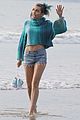 miley cyrus looks beautiful in blue during venice beach shoot 09