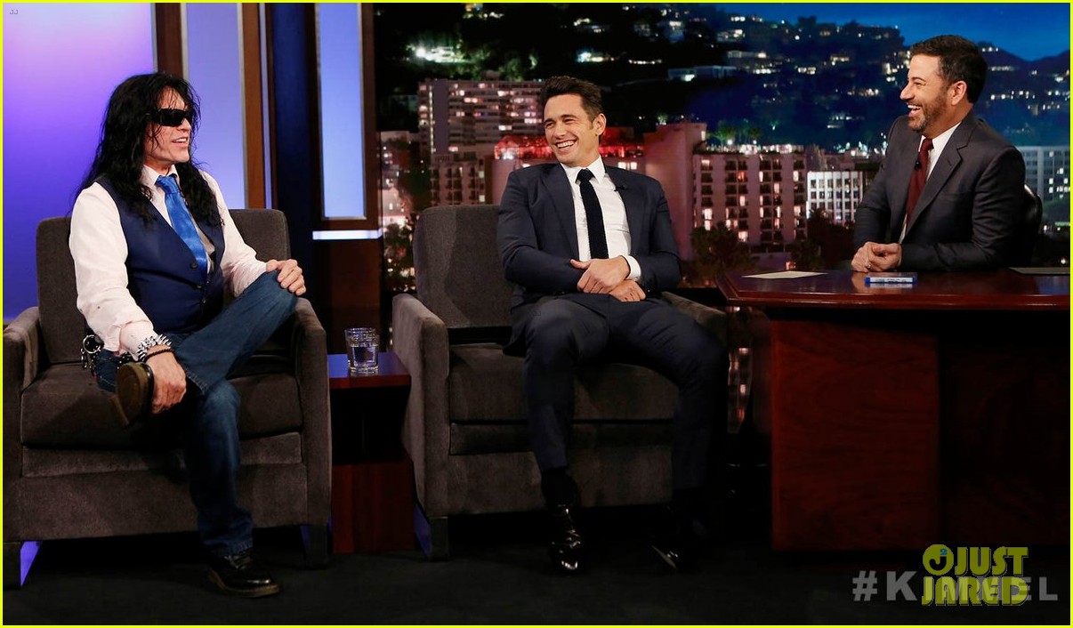 james franco brought the room director tommy wiseau to jimmy kimmel live 013994399