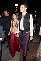 halsey and g eazy channel princess leia and han solo for kendall jenners halloween party 02
