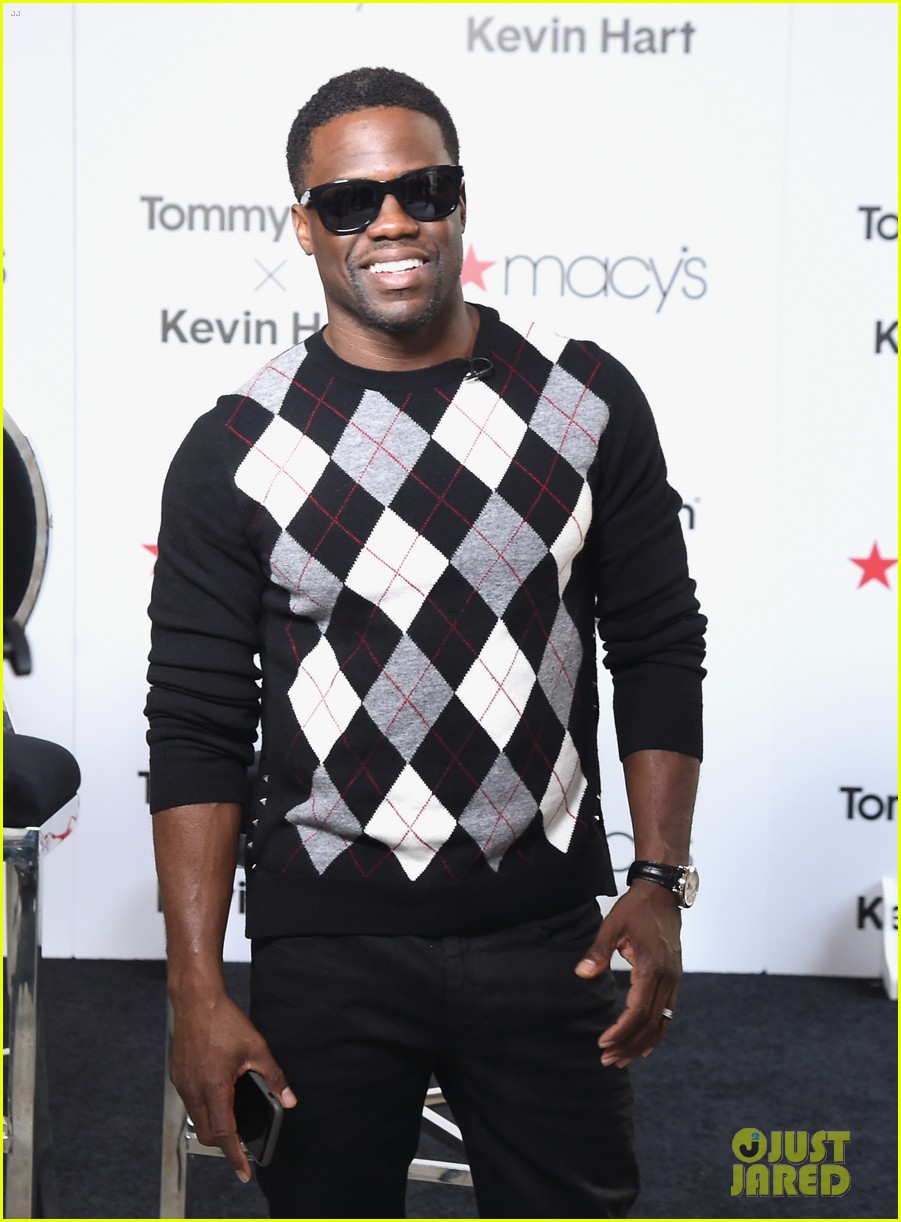 kevin hart attends the launch of his tommy john x kevin hart underwear collection 023982360