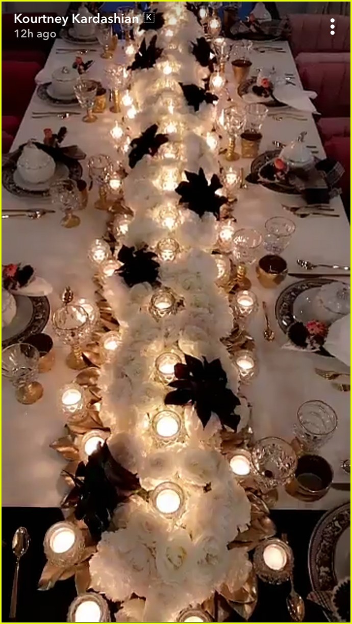 kylie jenner gives inside look at thanksgiving at her house 093992096
