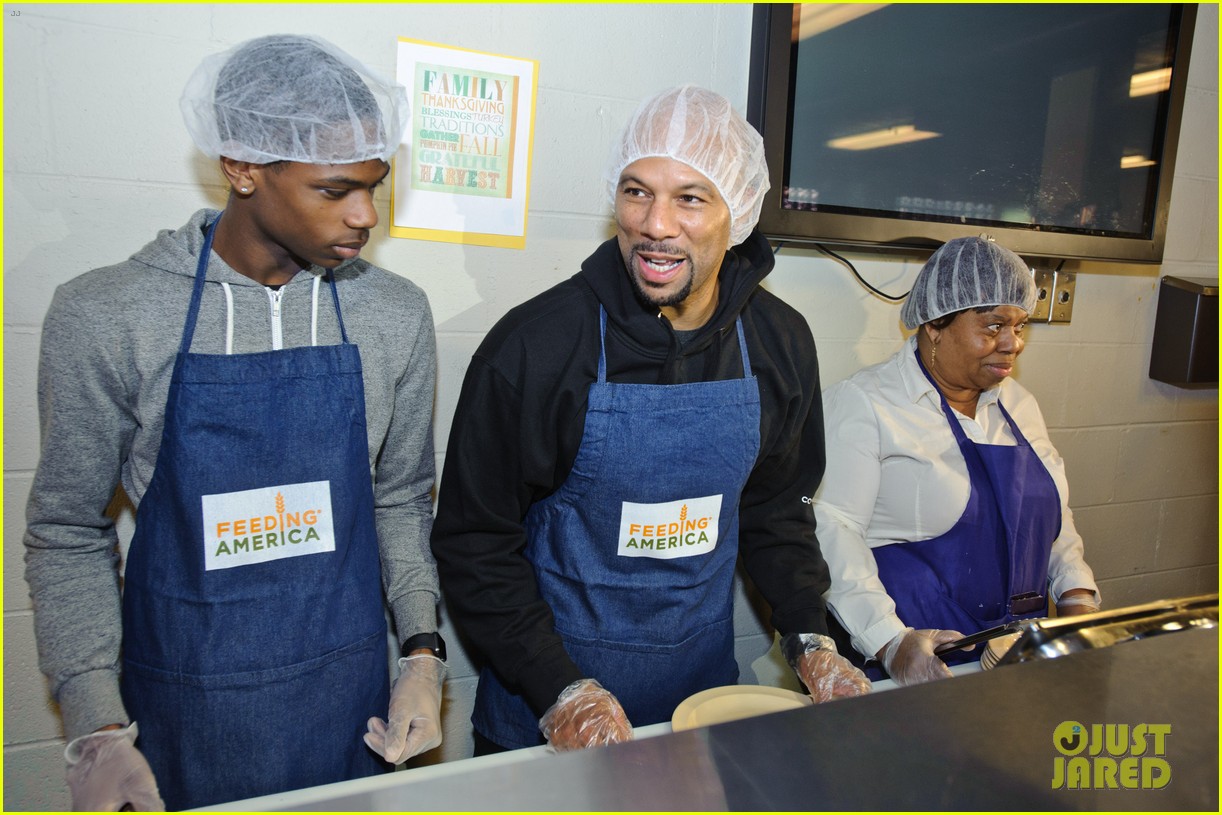 Leighton Meester, Common, & More Prep Thanksgiving Meals for Feeding