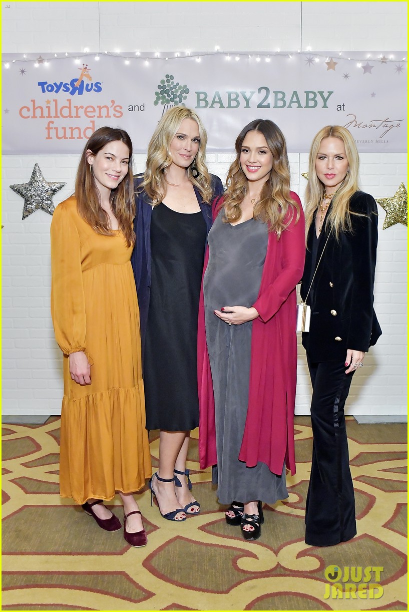 jessica alba kelly rowland michelle monaghan more celebrate at baby2baby holiday 224002547