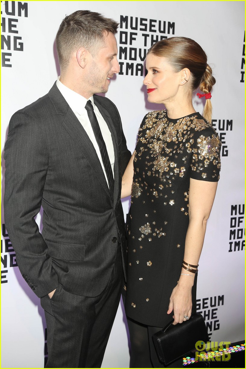 jamie bell kate mara step out to honor annette bening at museum of moving image 114001135
