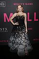 jessica chastain gets support from real life molly bloom at mollys game new york 02