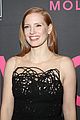 jessica chastain gets support from real life molly bloom at mollys game new york 03
