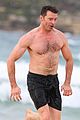 hugh jackman goes shirtless at the beach with his hot trainer 52