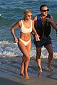 sofia richie rides a jet ski in a white bikini on miami beach 06