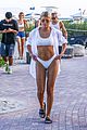 sofia richie rides a jet ski in a white bikini on miami beach 10