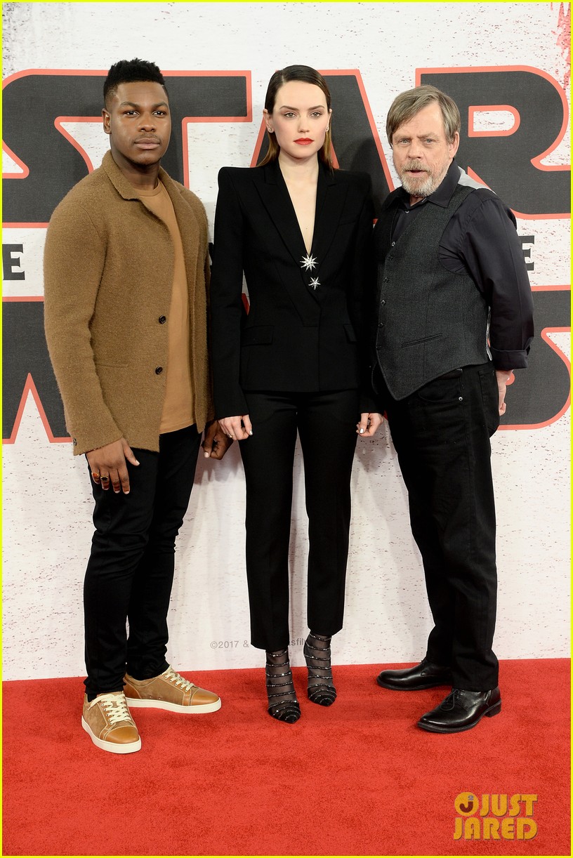 daisy ridley star wars the last jedi ladies join forces at london photo call 034000912