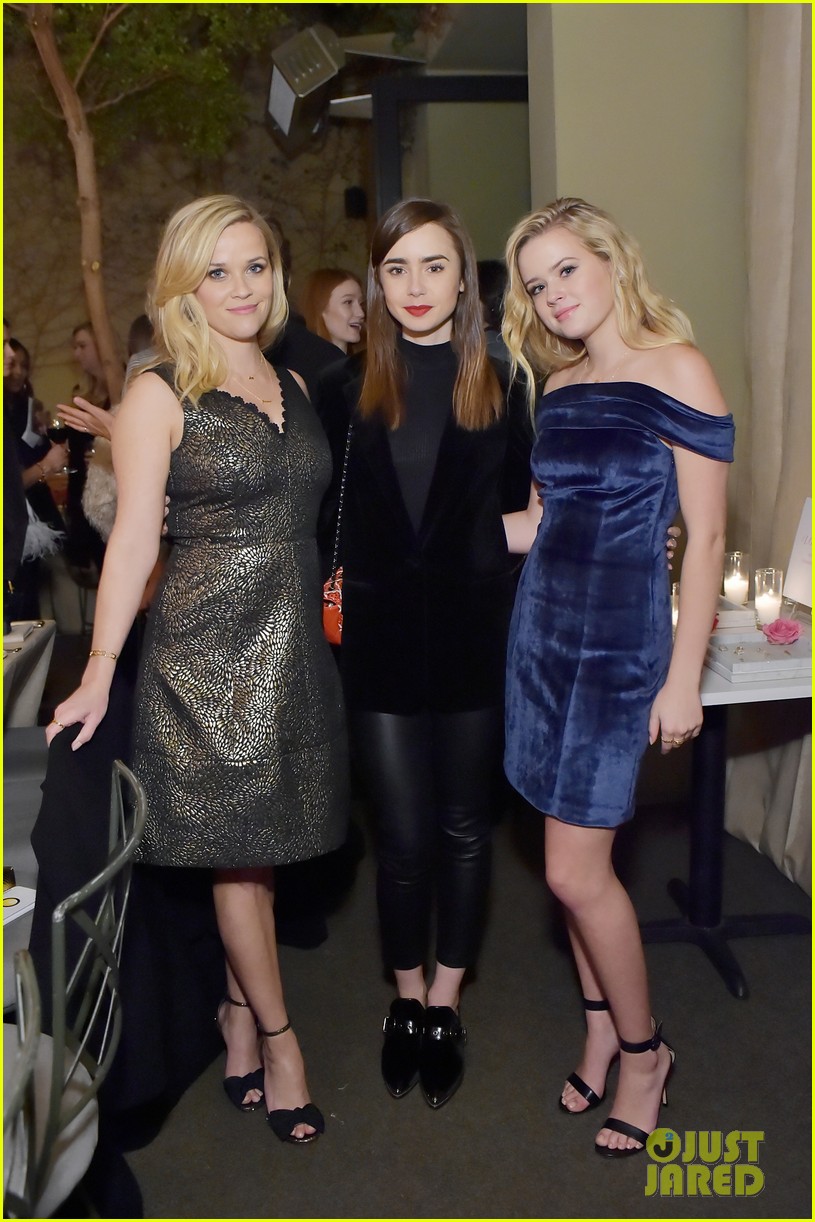 reese witherspoon ava phillippe buddy up with lily collins at molly r stern 03