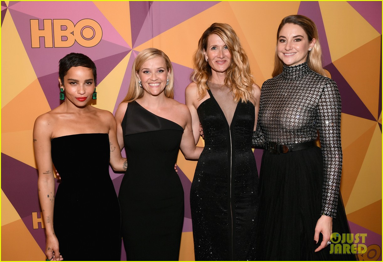 The 'Big Little Lies' Cast Celebrates Their Big Night at HBO's Golden(01)