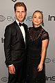 kaley cuoco new fiance karl cook couple up for instyle golden globes after party 03