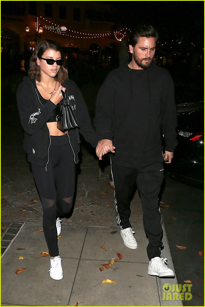 scott disick and sofia richie coordinate their outfits for date night 094007128