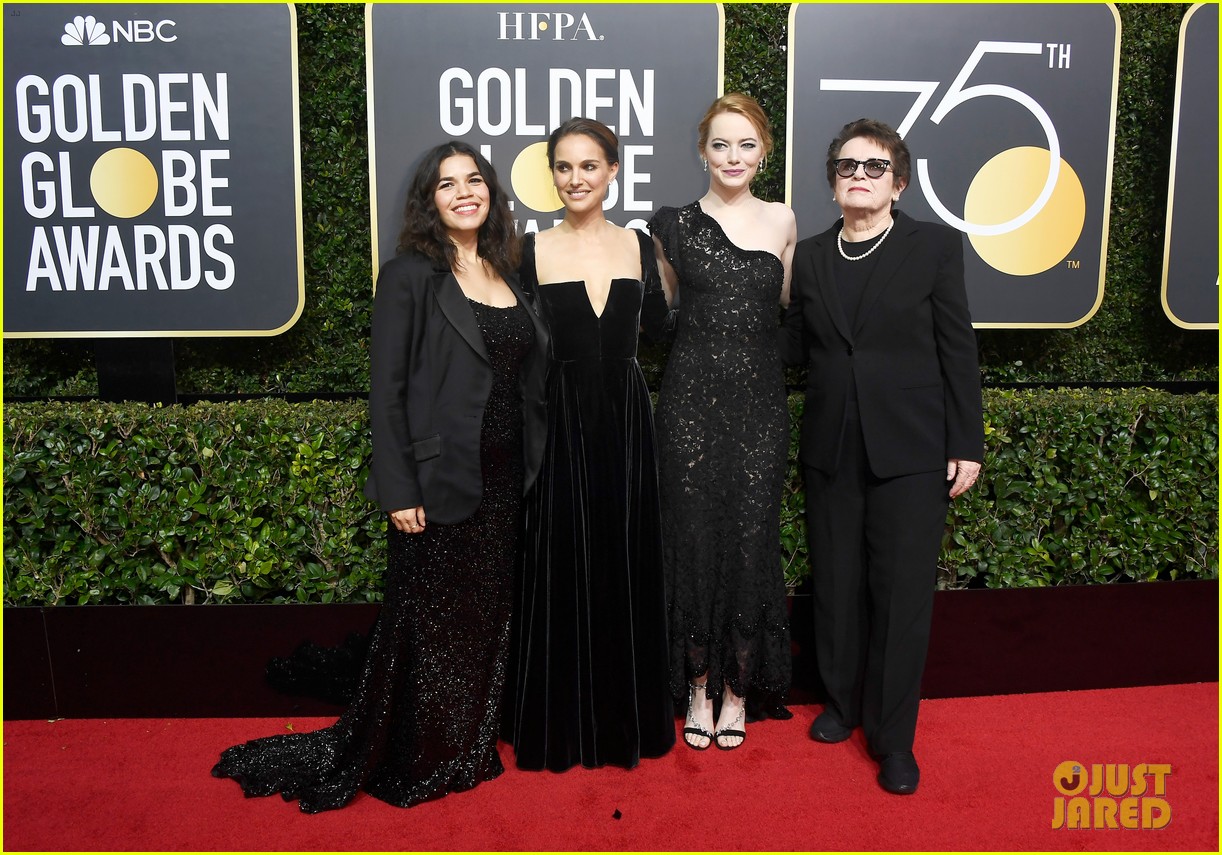 Emma Stone's Golden Globes Makeup Had Important Meaning! Photo 4010480(02)