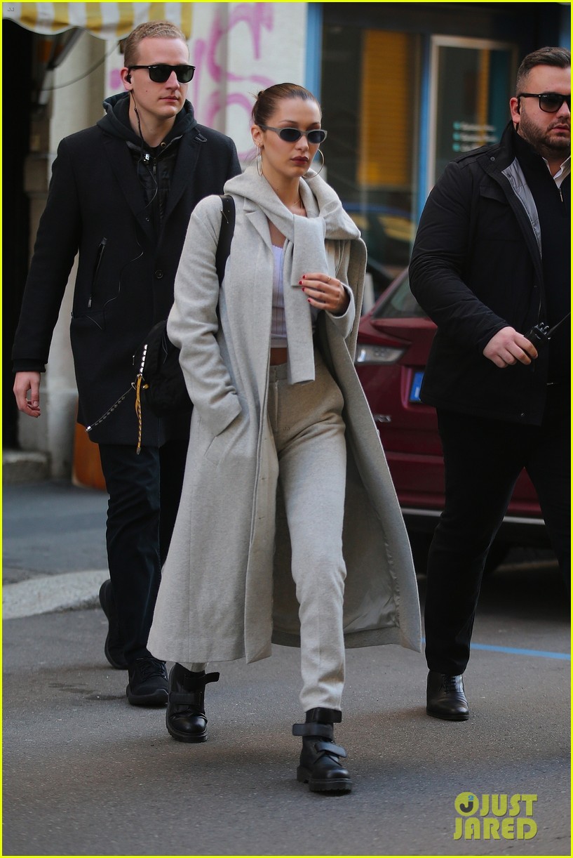 gigi bella hadid step out on separates sides of the world 104014320
