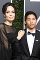angelina jolie son pax wears times up pin golden globes 2018 04