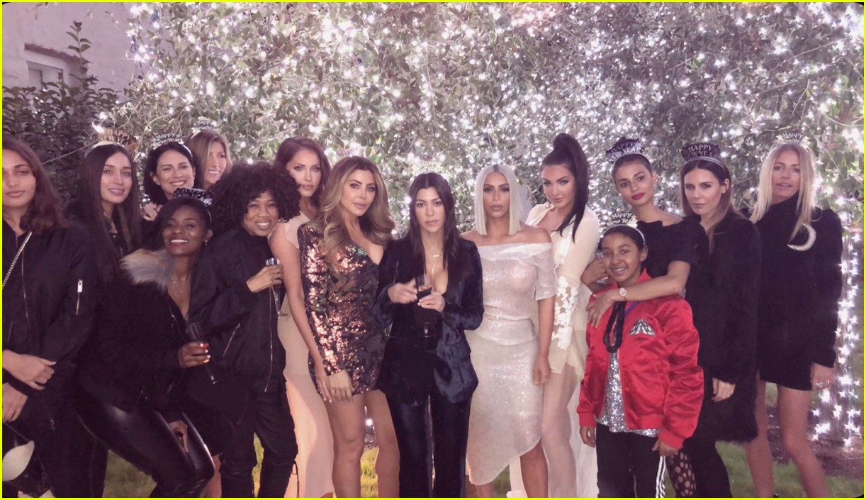 Watch Kim Kardashian & Kanye West Kiss at Midnight on New Year's Eve