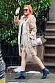 lindsay lohan steps out in style for grandmas 94th birthday 04