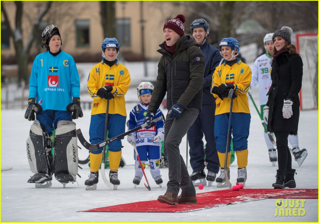 pregnant kate middleton prince william hit the ice meet with swedish royal family 074024570
