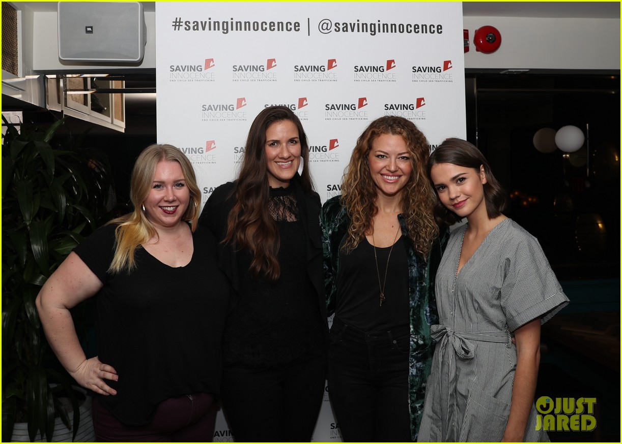 maia mitchell gets support from the fosters co star cierra ramirez at saving innocence 05