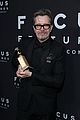 gary oldman wife gisele share a kiss at focus features after golden globes 2018 party 01