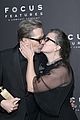 gary oldman wife gisele share a kiss at focus features after golden globes 2018 party 04