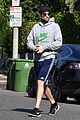 robert pattinson wears his gym clothes for a casual stroll 05