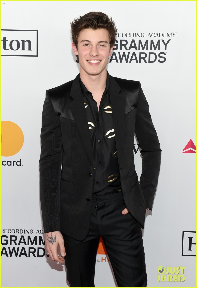 shawn mendes bebe rexha step out for pre grammys party 014022237