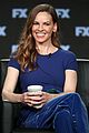 hilary swank and donald sutherland join trust co stars at winter tca press tour 2018 07