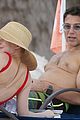 michelle williams and shirtless boyfriend andrew youmans hit the beach in the bahamas 05