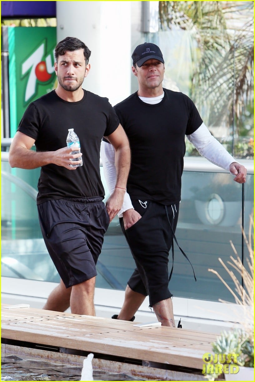 ricky martin jwan yosef step out for first time since announcing marriage 024013536