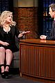 kelly clarkson performs two songs on late night discusses the voice 03