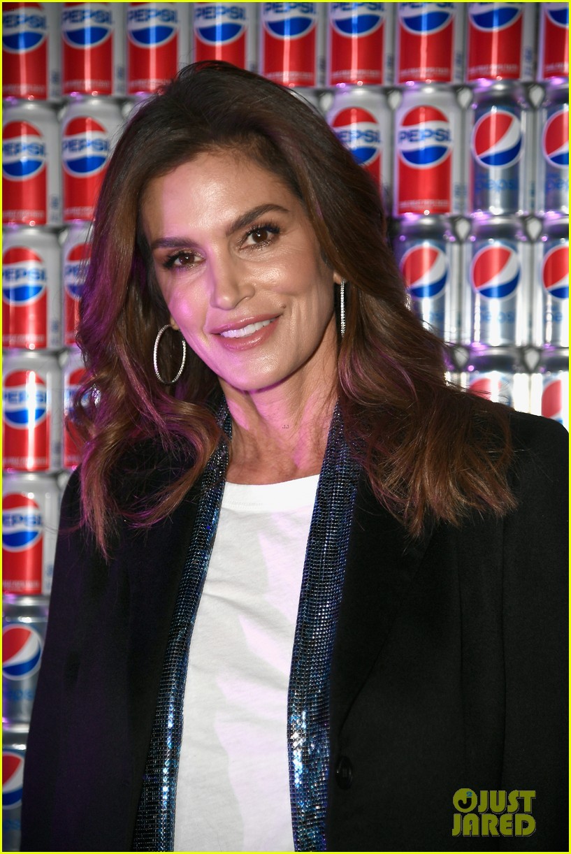 Cindy Crawford & Son Presley Gerber Celebrate Super Bowl Weekend with