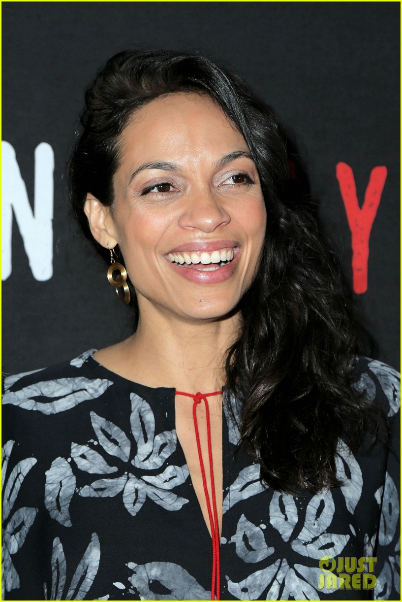 rosario dawson steps out for social justice filming in italy awards 03