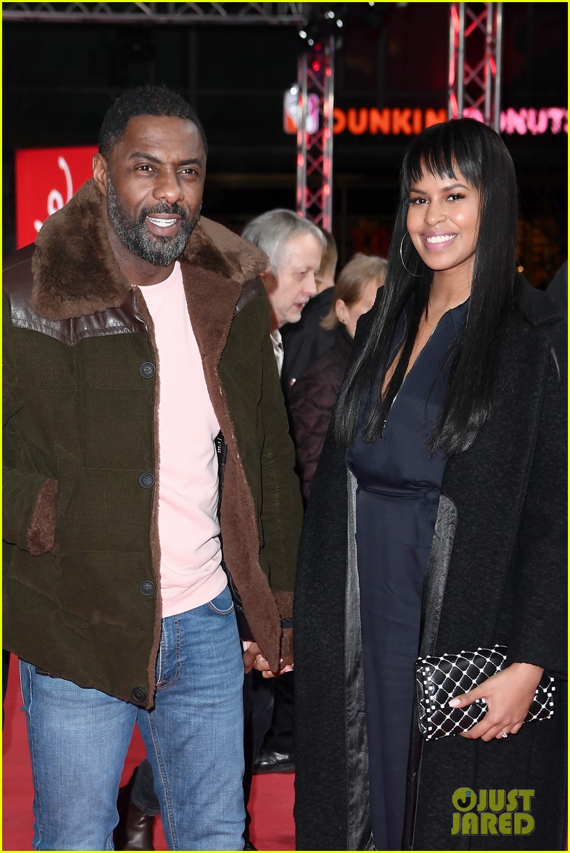 Idris Elba & Fiancee Sabrina Dhowre Premieres 'Yardie' at Berlin Film(02)