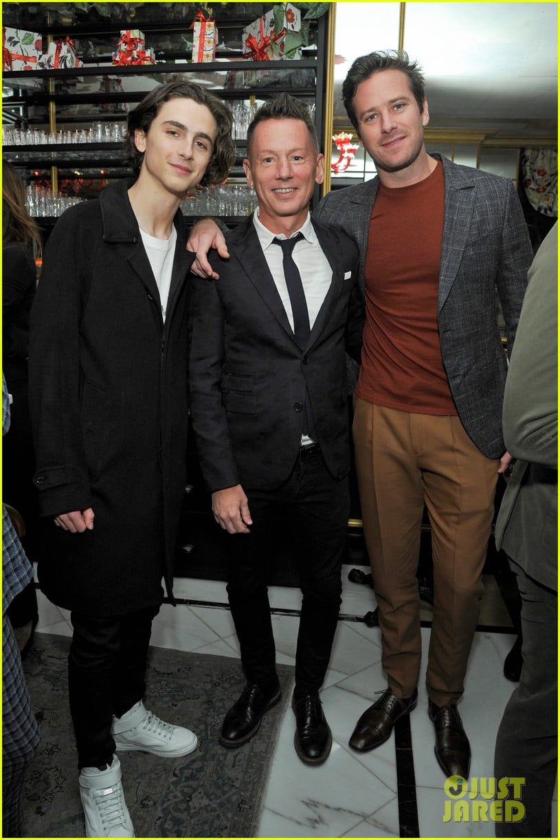 armie hammer timothee chalamet gq event 054036519