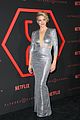 joel kinnaman wife cleo wattenstrom couple up at altered carbon premiere 30