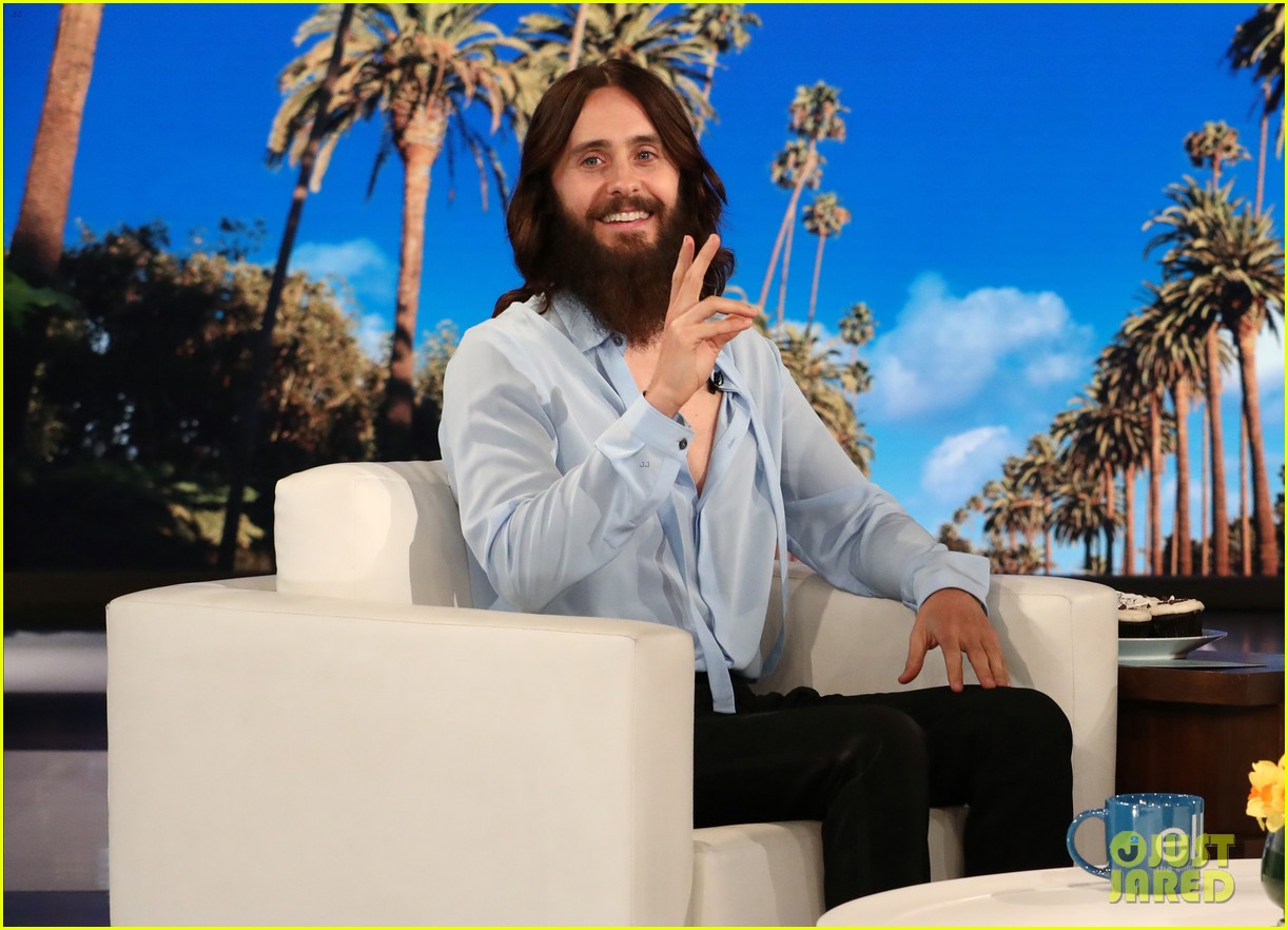 jared leto announces thirty seconds to mars the monolith tour on ellen 03