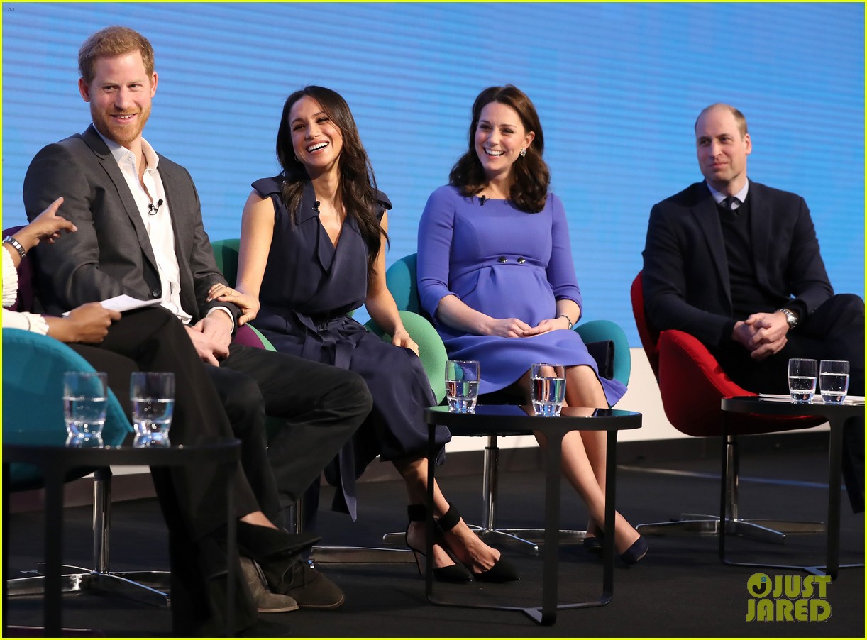prince harry meghan make kate middleton prince william make first joint appearance 064040734