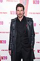 dylan mcdermott maggie q couple up at v20 the red party celebration 05