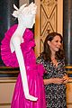 pregnant kate middleton attends fashion event at buckingham palace 06