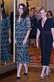 pregnant kate middleton attends fashion event at buckingham palace 14