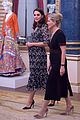 pregnant kate middleton attends fashion event at buckingham palace 19