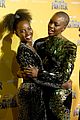 lupita nyongo danai gurira letitia wright represent ladies of black panther at euro premiere 03