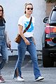 olivia wilde keeps it comfy and cute while out to lunch in weho 03