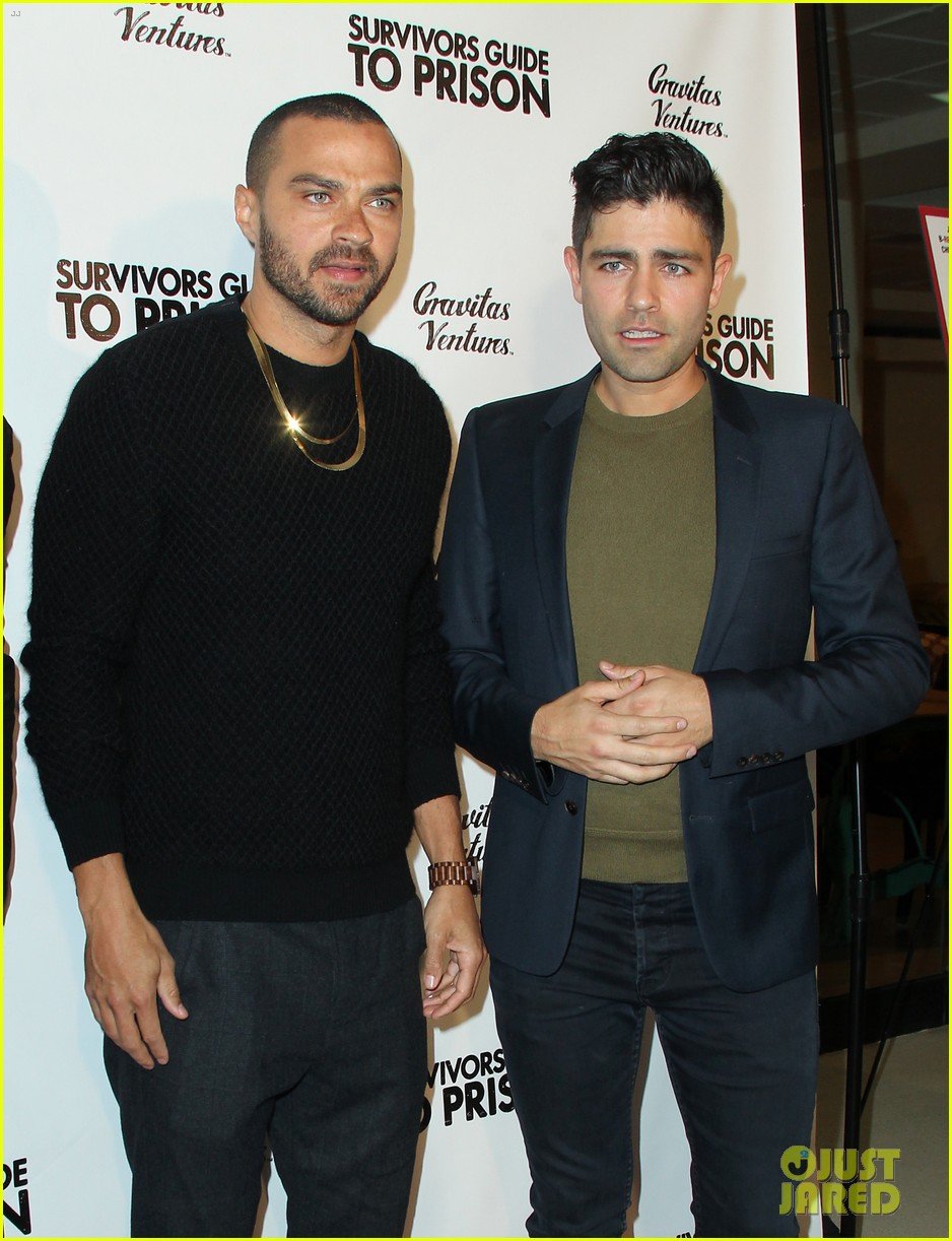 Jesse Williams \u0026 Adrian Grenier Buddy Up at 'Survivors Guide To Prison'  Premiere!: Photo 4036724 | Adrian Grenier, Briana Evigan, Christina  Arquette, Danny Trejo, David Arquette, Jesse Williams Photos | Just Jared:  Entertainment News, image size:938x1222