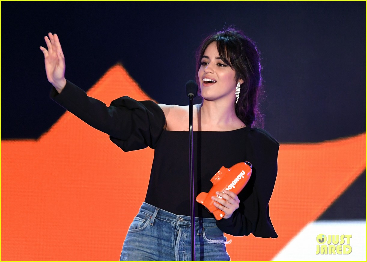 Camila Cabello Wins Favorite Breakout Artist at KCAs 2018! Photo