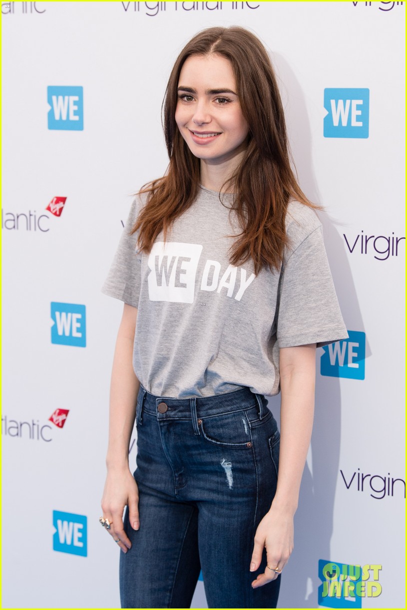 lily collins leads the pack at star studded we day charity concert 04